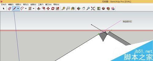 SketchUp绘图软件怎么绘制3D小房子?