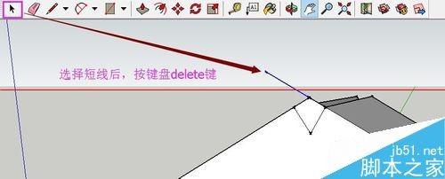 SketchUp绘图软件怎么绘制3D小房子?