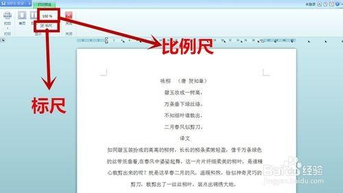 怎么打开wps的打印视图