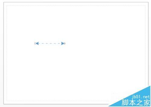 visio双箭头怎么画? visio2013绘制双箭头直线的教程