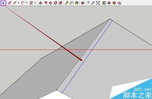 SketchUp绘图软件怎么绘制3D小房子?