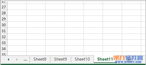 怎样在多个Excel工作表中快速跳转指定表