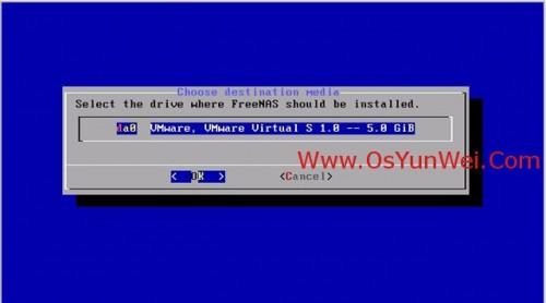 FreeBSD FreeNAS安装图解教程