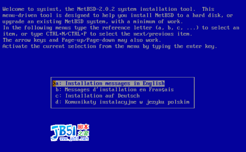 NetBSD 系统安装详细图解