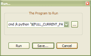 使用notepad运行php,python的图文设置方法