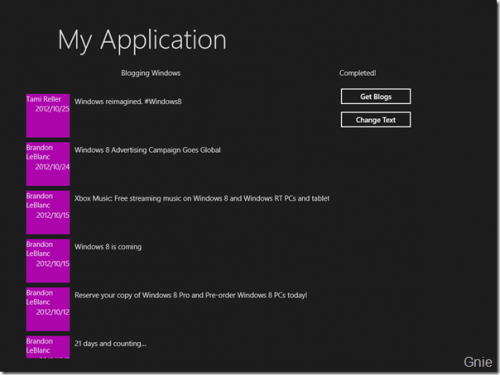 Windows 8应用开发之异步调用