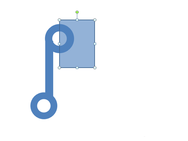 ppt怎么画抖音logo图标?