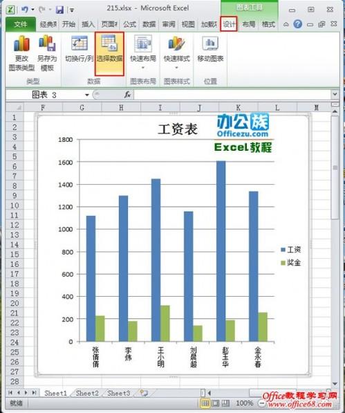 如何设置Excel2010图表中系列的绘制次序