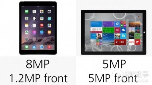 iPad Air2与Surface Pro3哪个好?Surface Pro3和iPad Air2参数配置区别对比