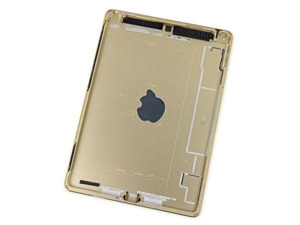 ipad air 2大卸八块拆卸剩余的金属框架特写