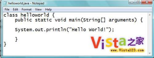 图解Windows Vista下java环境变量的配置