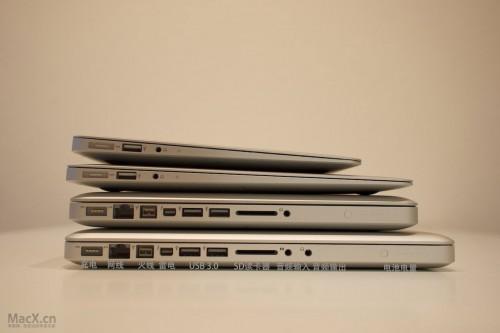 2012年 苹果笔记本对比测评 MacBook Air / MacBook Pro 新款对比测评(多图)