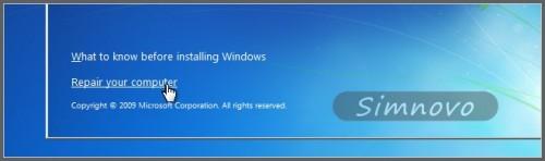 重置修改已经忘记的Windows 7登录密码