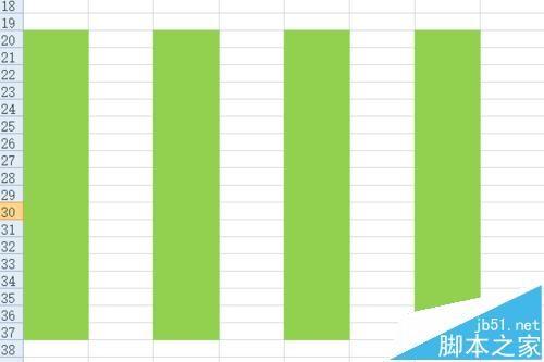 excel怎么将表格设置为国际象棋棋盘式底纹样式?