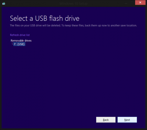 如何创建可引导的Windows10 USB闪存驱动器