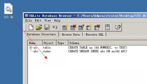 SQLite Database Browser数据库查看器图文使用教程
