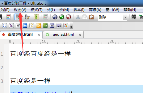 UltraEdit怎么自定义浏览器模式浏览?