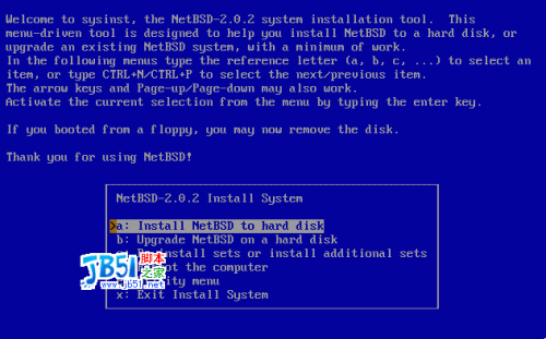 NetBSD 系统安装详细图解