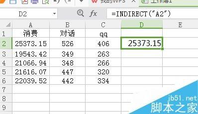 在excel表格中怎么使用Indirect函数?