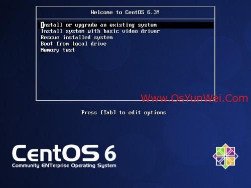 CentOS 6.3怎样安装
