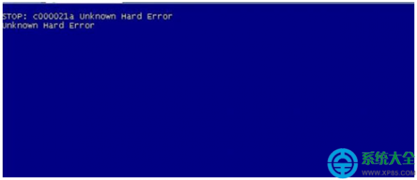 Win7系统蓝屏提示c000021a unknown hard error怎么办