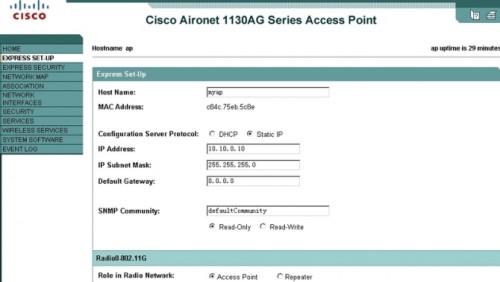 Cisco无线AP的基本配置有什么