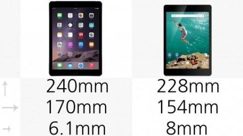 平板入手哪家强? 苹果iPad Air 2和HTC Nexus 9的性价比分析
