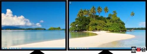 如何在Windows 8中设置多个显示器