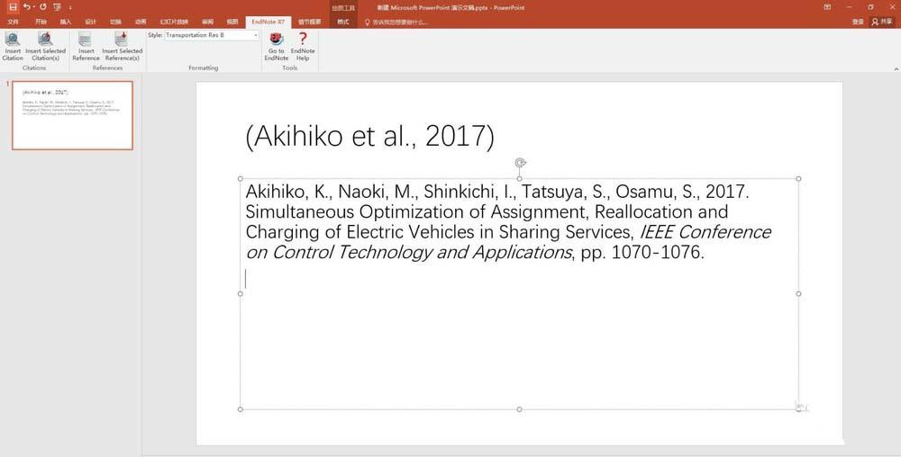 how to install endnote in powerpoint