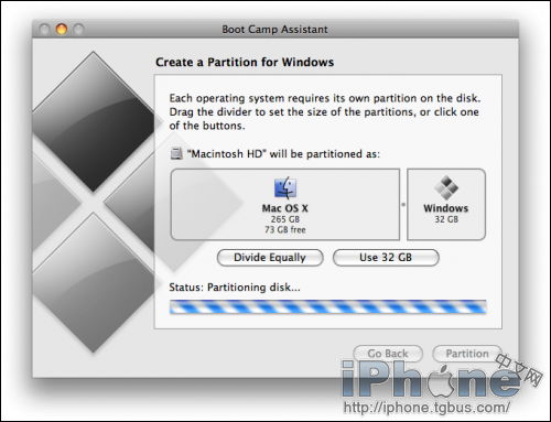 苹果mac系统下安装windows7系统详细教程