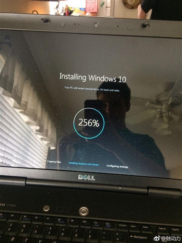 Win10创意者更新Bug您的Windows 10已安装256％？