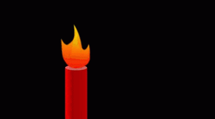 wps怎么制作一个蜡烛火焰燃烧的动画?