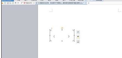 怎么输入wps文字大括号小括号