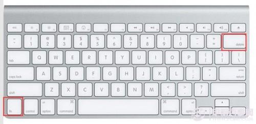 苹果电脑删除键是什么?