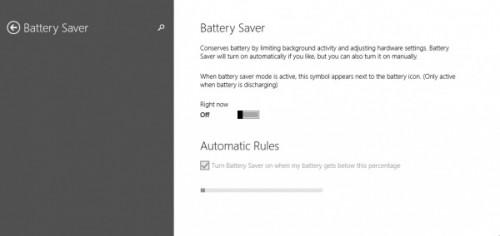 Win10最新技术预览版Build 9860新功能:Battery Saver节能模式