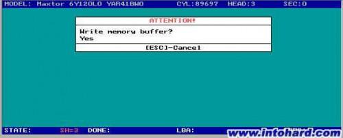 PC3000 DOS版 迈拓硬盘ROM的备份/刷写