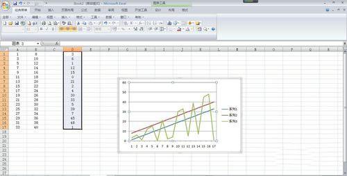excel折线图怎样增加新数据 给图表添加新数据的设置方法