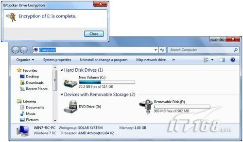巧用Windows 7自带功能保护USB硬盘数据
