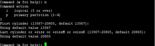 linux下磁盘分区详解 图文