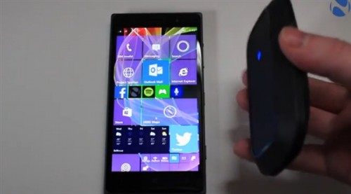 Windows 10手机版可以连接鼠标操作