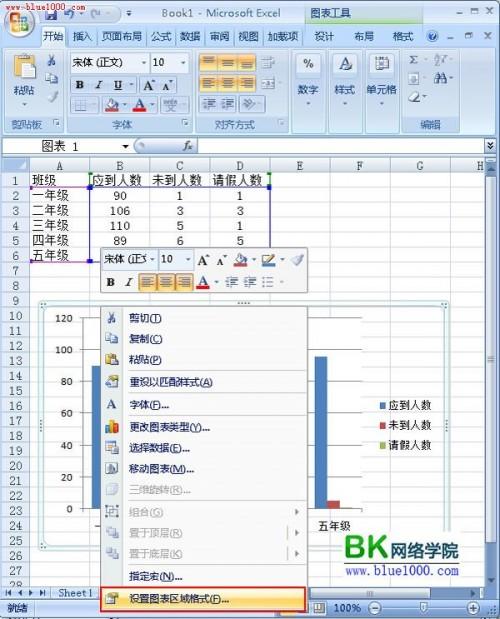 Excel 2007教你插入个性化的柱状图
