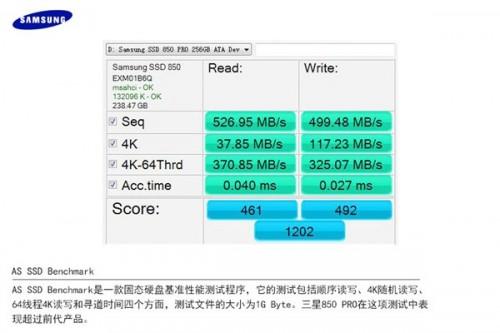 三星SSD 850 PRO怎么样?三星850 PRO固态硬盘评测图文介绍