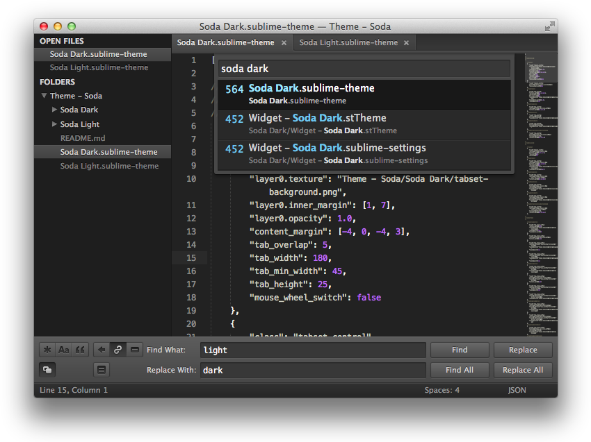 sublime text 配色方案,并支持在线预览,配色方案的安装教程在这里,恕