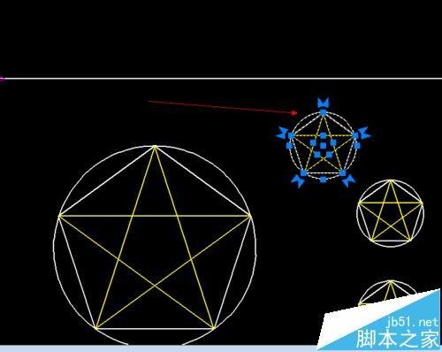 caxa怎么绘制画五星红旗?