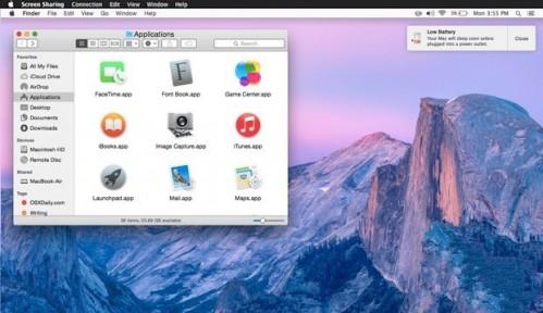 Yosemite使用技巧 如何使用Yosemite mac信息功能共享电脑屏幕教程
