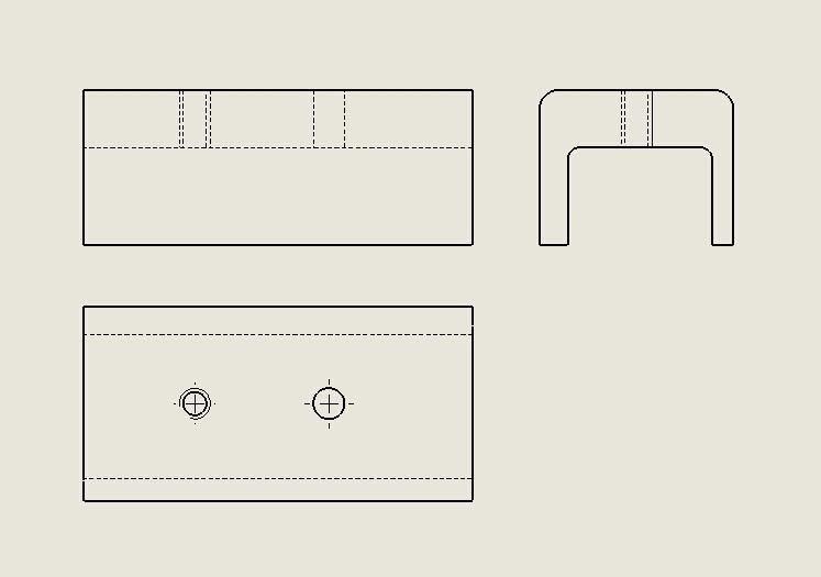 画法 剖视图和断面图; 2,下面就对一个零件来描述solidworks的断开剖