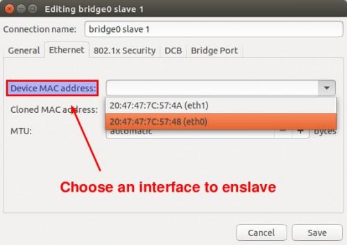 Ubuntu如何配置网桥