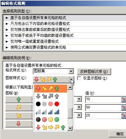 Excel2010中增强的图标集条件格式功能图文介绍