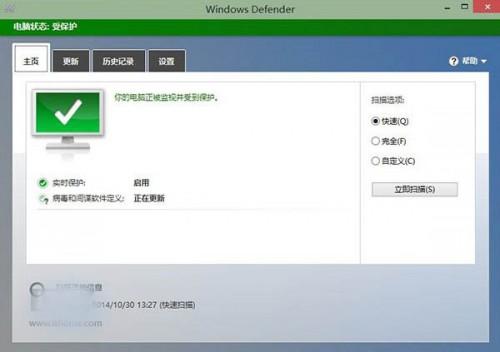 解决Win10预览版Windows Defender无法启动的办法