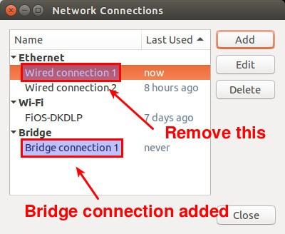 Ubuntu如何配置网桥